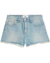 Ami Paris - カットオフエッジ ショートパンツ - Lyst