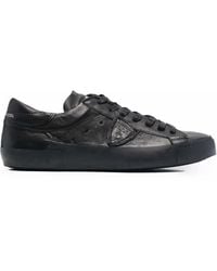 Philippe Model - Prsx West Low-Top Leather Sneakers - Lyst