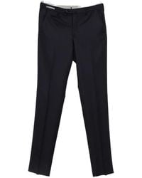 Corneliani - Pressed-Crease Tailored Trousers - Lyst