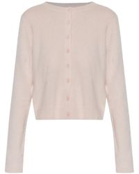 LoveShackFancy - Cameyrn Bow-Detail Cardigan - Lyst