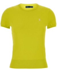 Polo Ralph Lauren - Logo Detai T-Shirt - Lyst