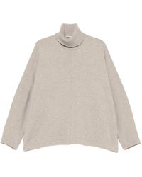 Panicale - Roll-Neck Knitted Sweater - Lyst