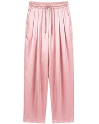 Danamé - Pleated Drawstring Trousers - Lyst