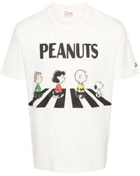 Mc2 Saint Barth - Snoopy-print Cotton T-shirt - Lyst