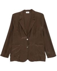 P.A.R.O.S.H. - Saxon Button Patch-Pocket Blazer - Lyst