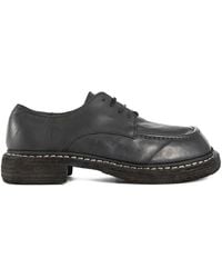 Guidi - Leather Derby Shoes - Lyst