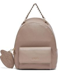 Liu Jo - Detachable-Coin-Purse Chain-Strap Backpack - Lyst