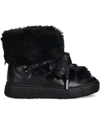 Guess - Unessa Stiefel Aus Faux Fur - Lyst