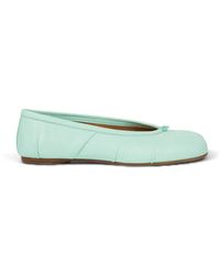 Maison Margiela - Tabi Leather Ballet Flats - Lyst