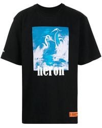 Heron Preston - T-Shirt mit Logo-Patch - Lyst