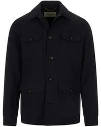 Canali - Four-Pocket Shirt Jacket - Lyst