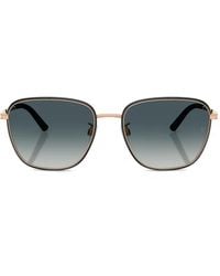 Oliver Peoples - Square Frame Sunglasses - Lyst