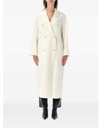 Loulou de Saison - Double-Breasted Notched-Lapel Coat - Lyst
