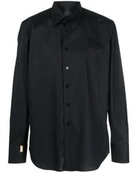Billionaire - Hemd Mit Logo-Stickerei - Lyst