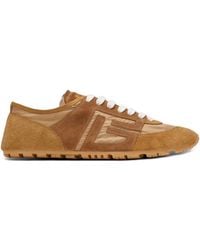 Balmain - Suede Racer 45 Sneakers - Lyst