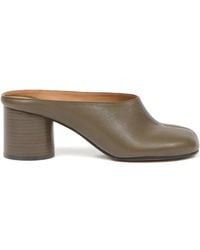 Maison Margiela - Tabi Block-Heel Mules - Lyst