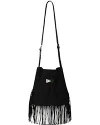 Fortela - Kimi Fringed Suede Shoulder Bag - Lyst