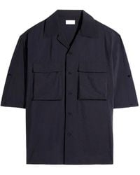 Lemaire - Flap Pocket Short Sleeve Shirt - Lyst