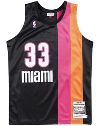 Mitchell & Ness - Maillot Nba Alonzo Mourning "2005-06 Miami Heat Alternate" Authentic - Lyst