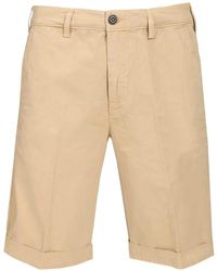 Al Duca d'Aosta - Pleated Turn-Up Shorts - Lyst