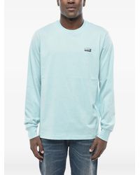 DIESEL - T-Just-Ls-Situation Logo-Print Long-Sleeved T-Shirt - Lyst