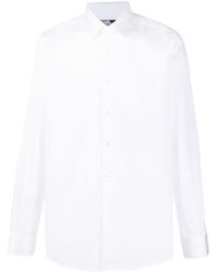 Karl Lagerfeld - Long-sleeve Cotton Shirt - Lyst