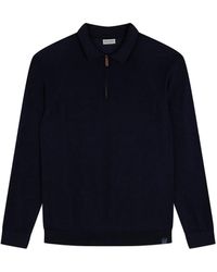 Paul & Shark - Half-Zip Polo Shirt - Lyst