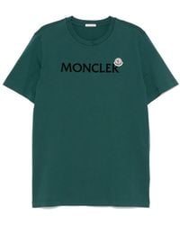 Moncler - Logo-Print T-Shirt - Lyst