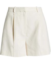 Anine Bing - Pleated-Front Tailored Shorts - Lyst