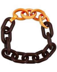 Marni - Two-Tone Cable-Link Chain Necklace - Lyst