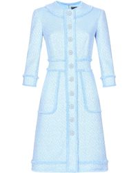 Dolce & Gabbana - ツイード Aラインドレス - Lyst