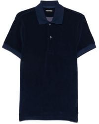 Tom Ford - Button Knitted Polo Shirt - Lyst