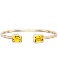 Goshwara - Manhattan Citrine-Gemstone Bangle - Lyst