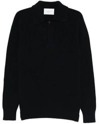 Ballantyne - Knitted Polo Shirt - Lyst