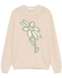 Maison Kitsuné - Abstract Daisy Intarsia Jumper - Lyst