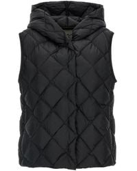 Weekend by Maxmara - Giochi Quilted Hooded Gilet - Lyst