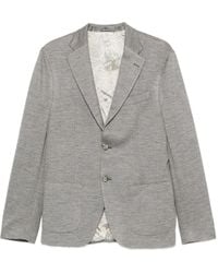 Etro - Blazer Met Opgestikte Zak En Twee Knopen - Lyst