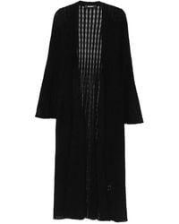Antonino Valenti - Maiorca Ribbed Bell-Sleeve Cardigan - Lyst