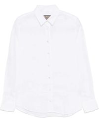 N.Peal Cashmere - Chemise Rochelle En Lin - Lyst