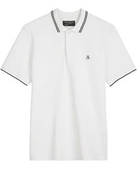 Marc O' Polo - Contrasting-Stripes Polo Shirt - Lyst