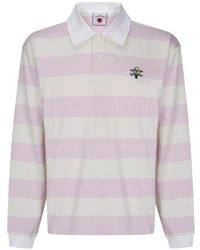 ICECREAM - Cones & Bones Striped Rugby Polo Shirt - Lyst