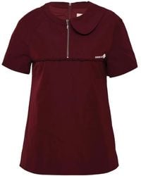 ShuShu/Tong - Semi-Peter Pan Collar Top - Lyst