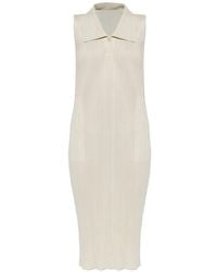 Pleats Please Issey Miyake - Pleated Dress - Lyst