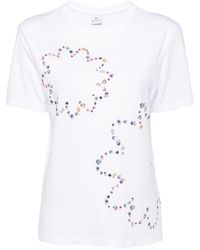 Paul Smith - Printed Cotton T-Shirt - Lyst