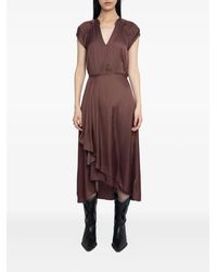 knee length dresses for ladies ZADIG & VOLTAIRE | Risty Dress