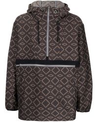 White Mountaineering - Jacke Mit Geometrischem Muster - Lyst