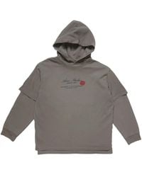 Acne Studios - Double Layer Hoodie - Lyst