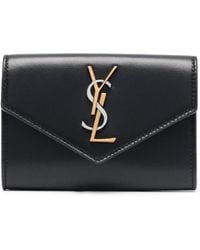 Saint Laurent - Ysl Logo-plaque Leather Bag - Lyst