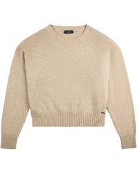 Fay - Pullover Mit Logo-Schild - Lyst