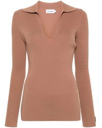 Calvin Klein - Fine-Ribbed Jumper - Lyst